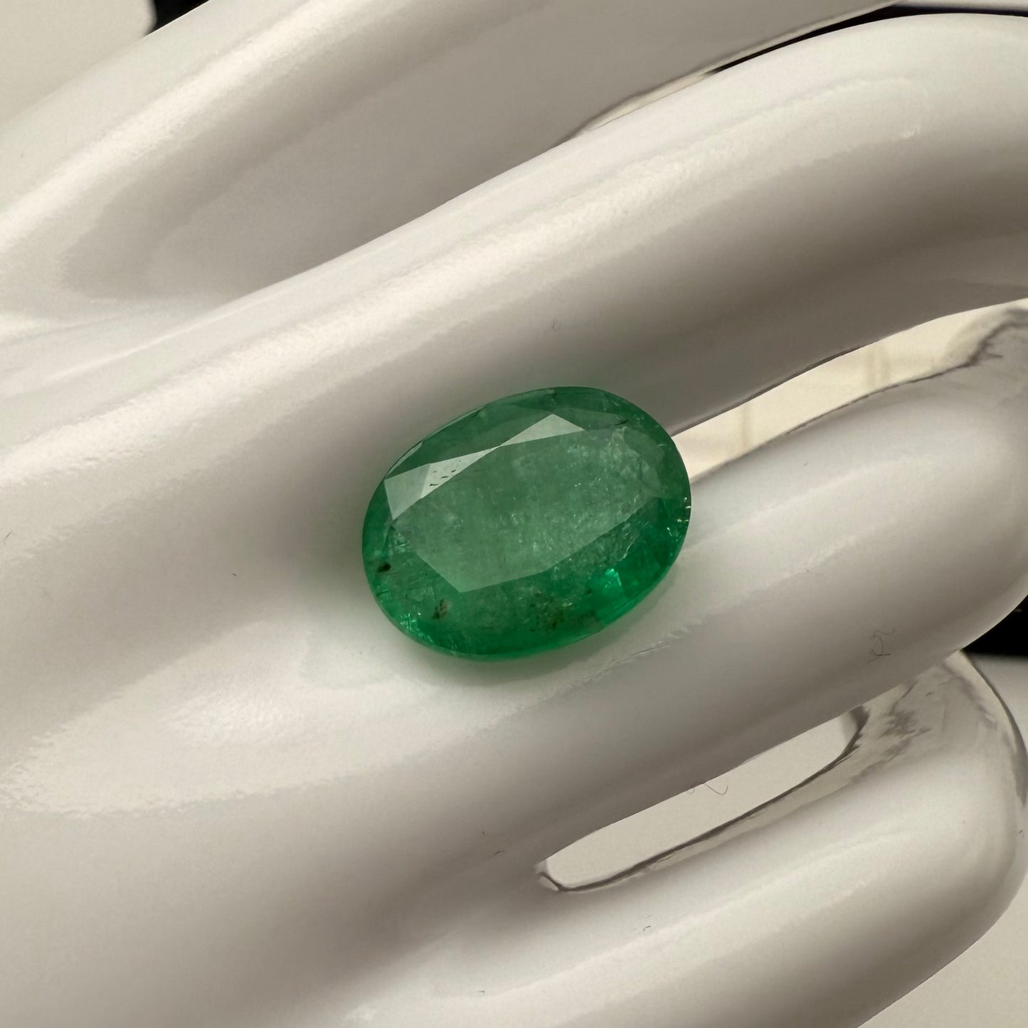 Emerald Zambia 15x12mm