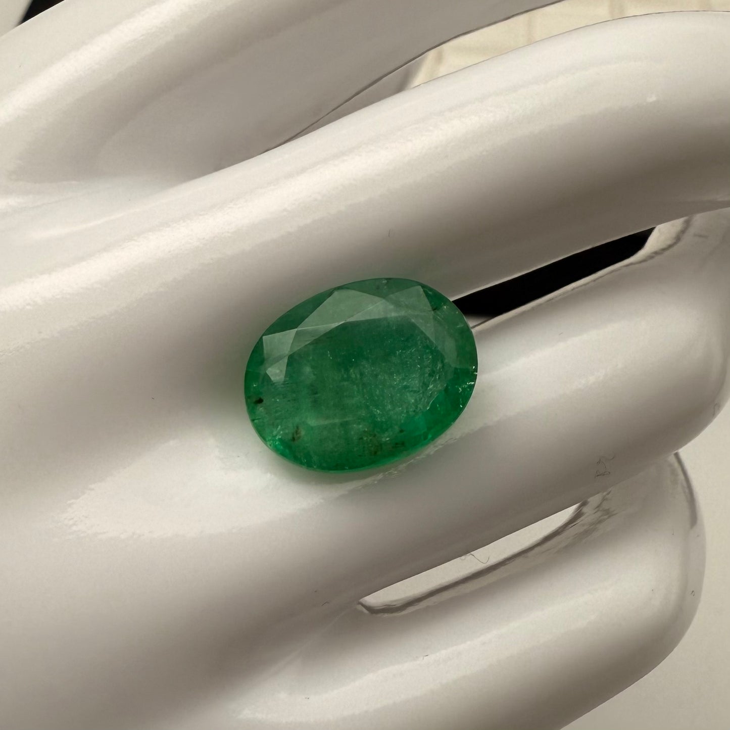 Emerald Zambia 15x12mm