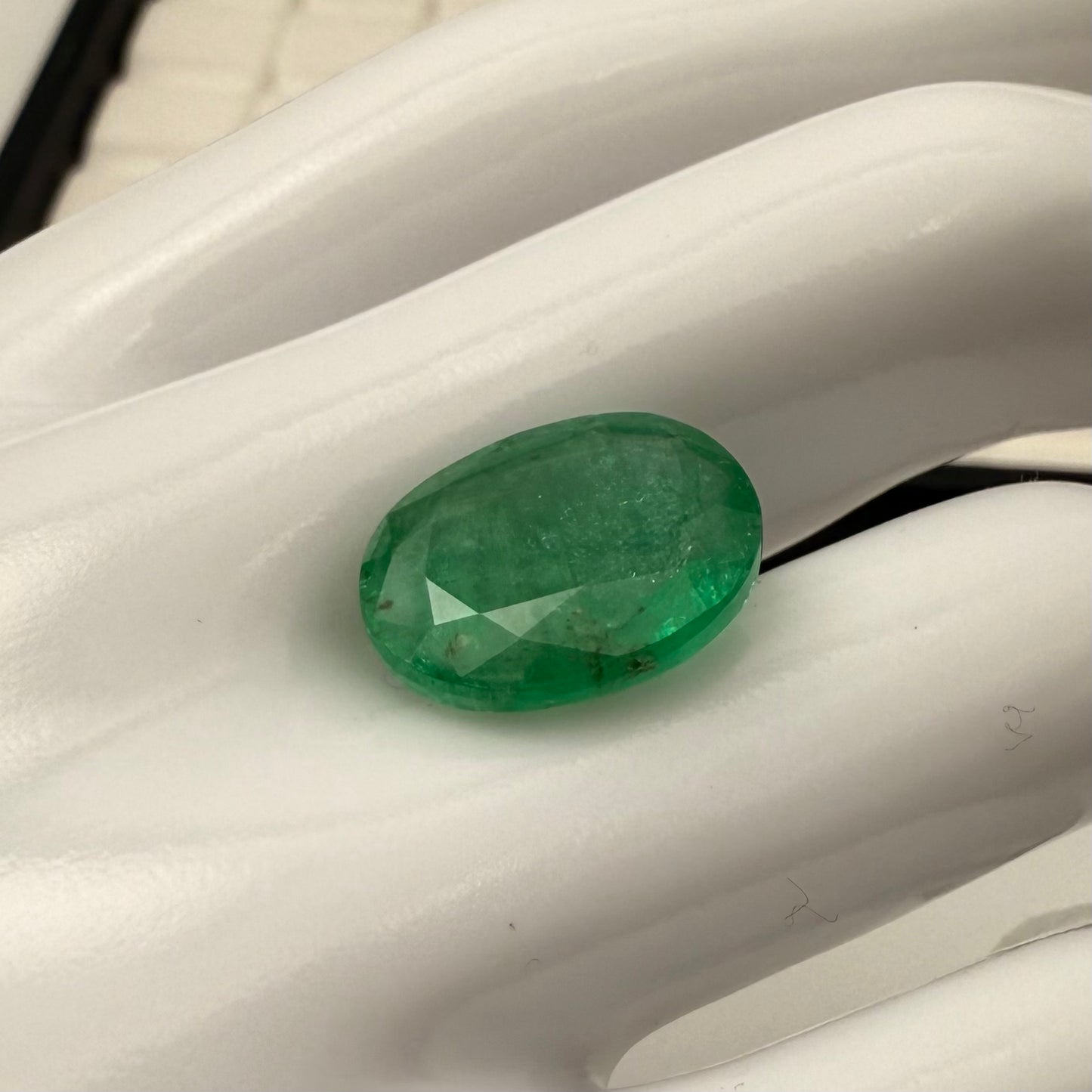 Emerald Zambia 15x12mm