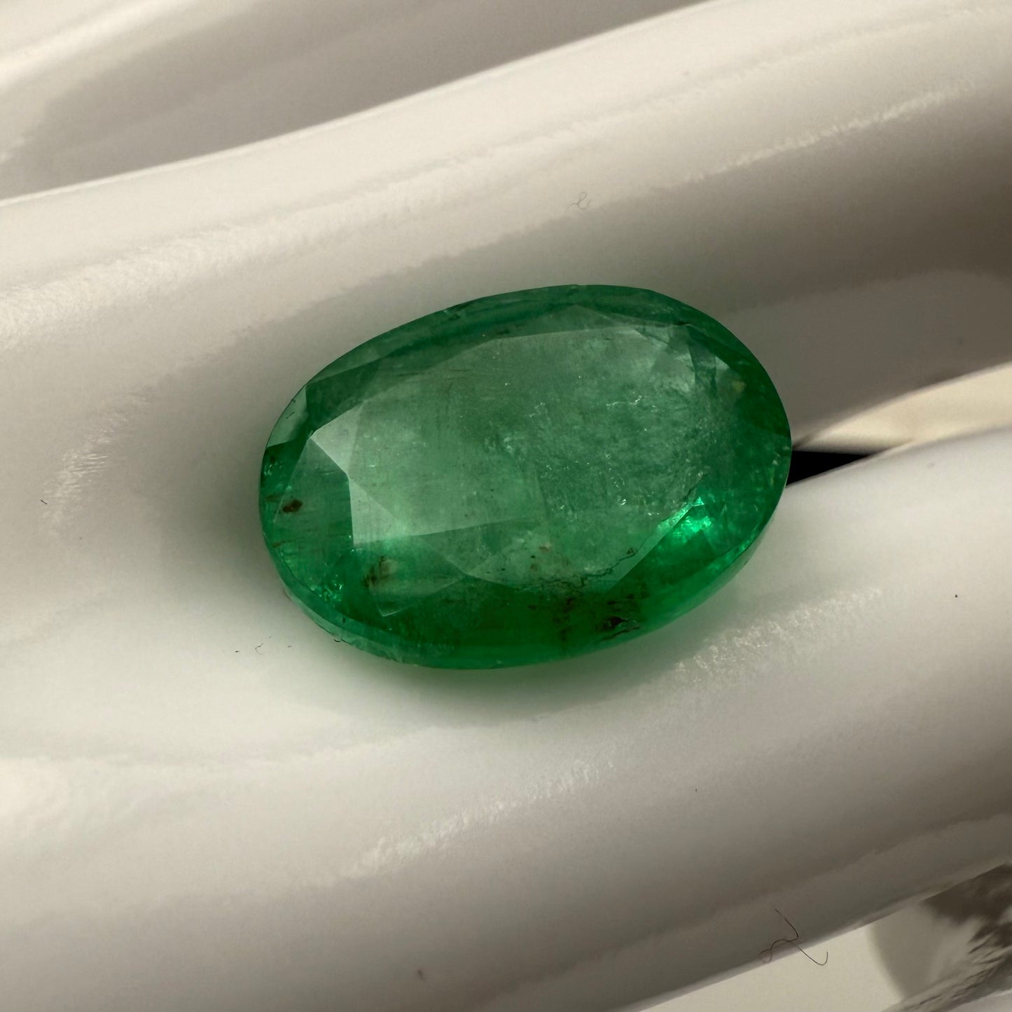 Emerald Zambia 15x12mm