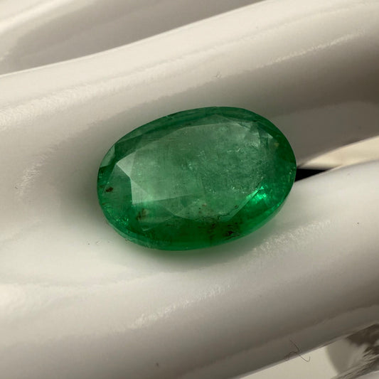 Emerald Zambia 15x12mm