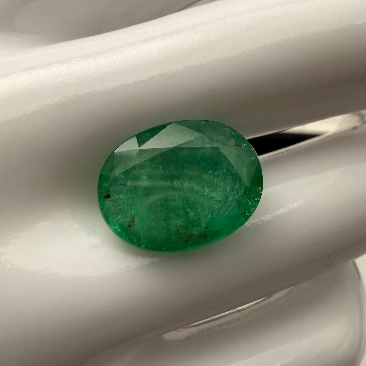 Emerald Zambia 15x12mm