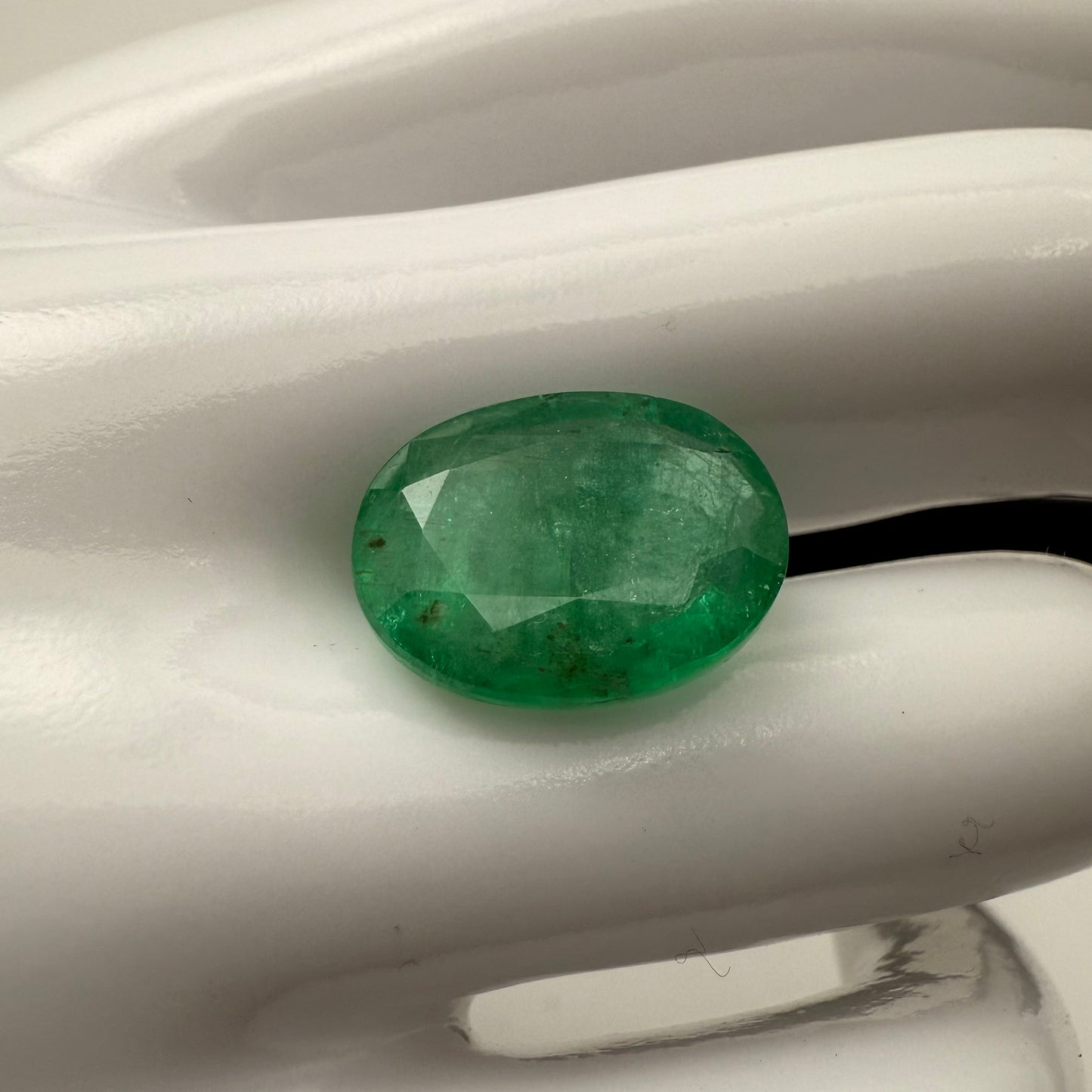 Emerald Zambia 15x12mm