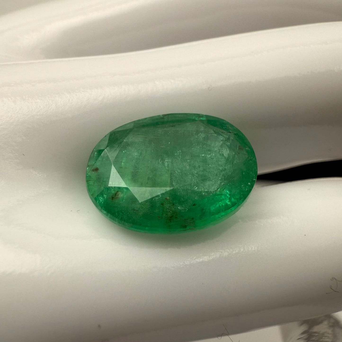 Emerald Zambia 15x12mm