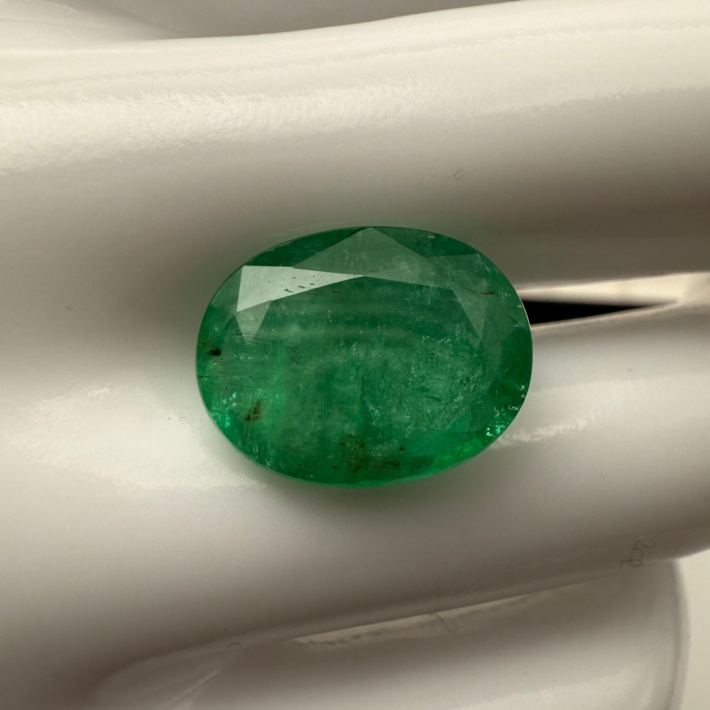 Emerald Zambia 15x12mm