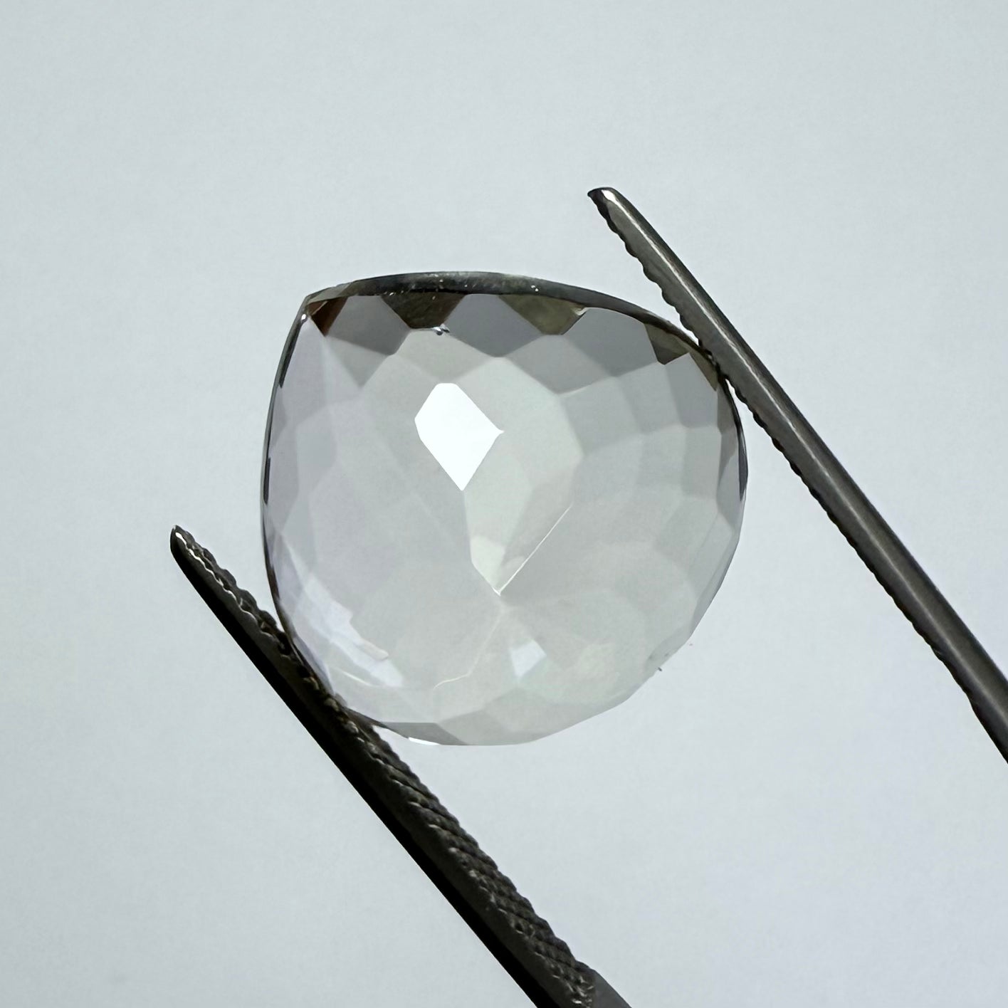 Champagne Morganite 15x15mm